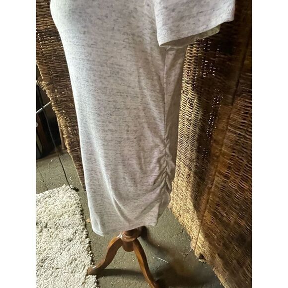 Liz Lange Maternity Light Gray Shirt Size Large-EUC - Picture 9 of 14